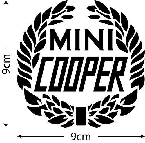Classic Mini Cooper Logo - Classic Mini Cooper Laurel Decal Sticker Original | eBay | MINI ...