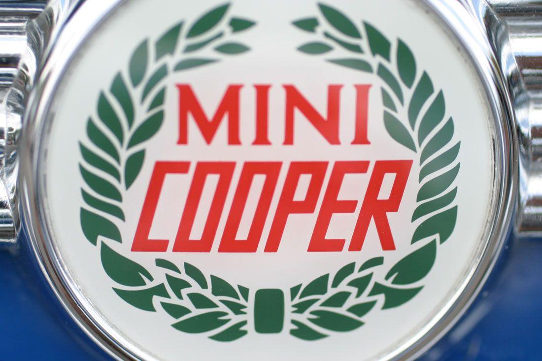 Classic Mini Cooper Logo - Mini related emblems | Cartype