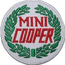Classic Mini Cooper Logo - Classic Mini Cooper Logo Badge Embroidered Patch Sew / Iron-on 9cm ...