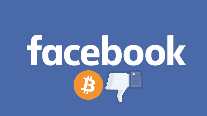 Reverse Facebook Logo - Facebook Reverses Ban on Cryptocurrency Ads - eCoin4Dummies.com