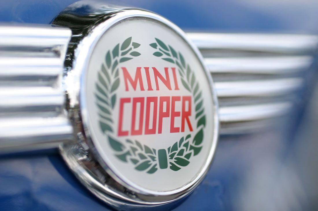 Classic Mini Cooper Logo - Mini related emblems | Cartype