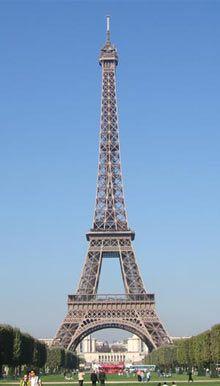 French Tower Designer Logo - Fun Eiffel Tower Facts for Kids Information about