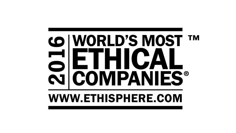 Ethisphere Award Logo - L'Oréal named as one of the world's most ethical companies by