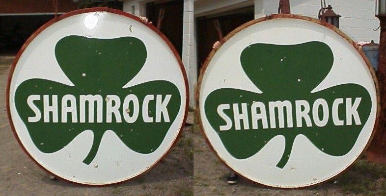 Shamrock Gas Station Logo - Shamrock vs. Diamond Shamrock (U.S. gas stations) Dope