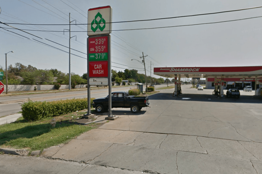 Shamrock Gas Station Logo - East Tulsa gas station robbed overnight | NEWS102.3 & AM740 KRMG ...
