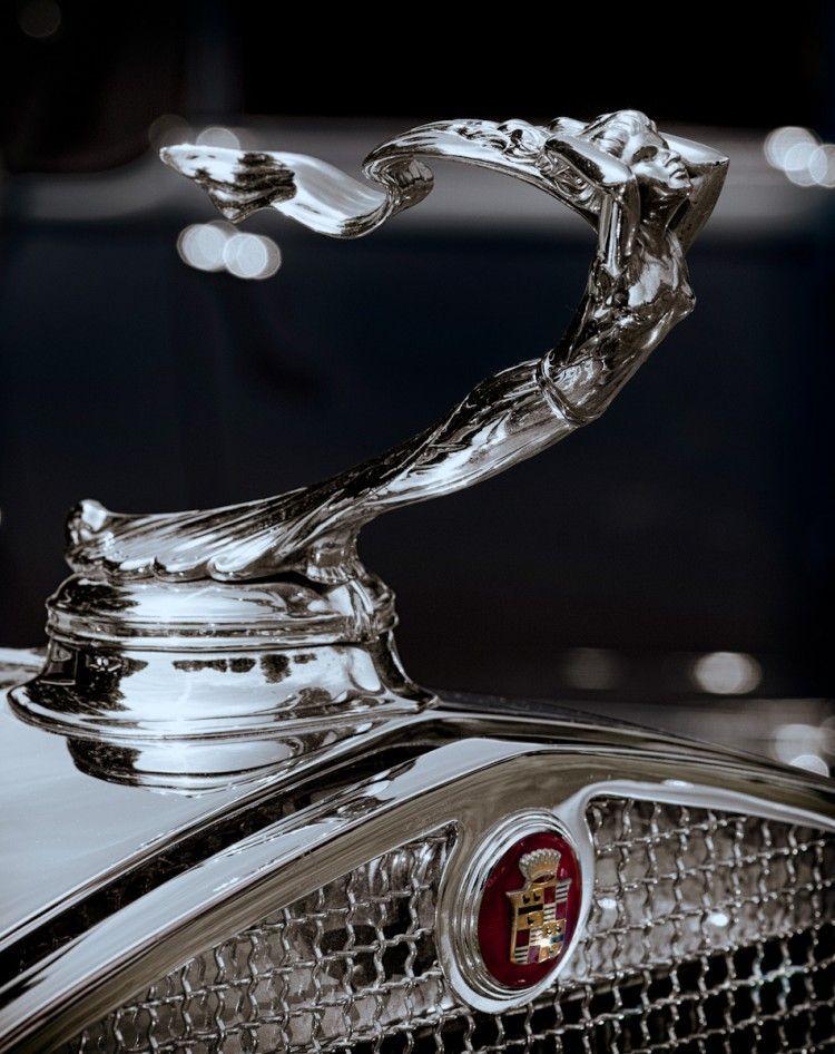 1930 Cadillac Logo - Cadillac V 12 Hood Ornament. Drive, Fly. Ride