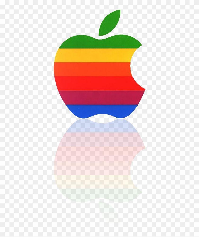 Red White Blue Apple Logo - Free White Apple Logo Transparent Background Was Apple