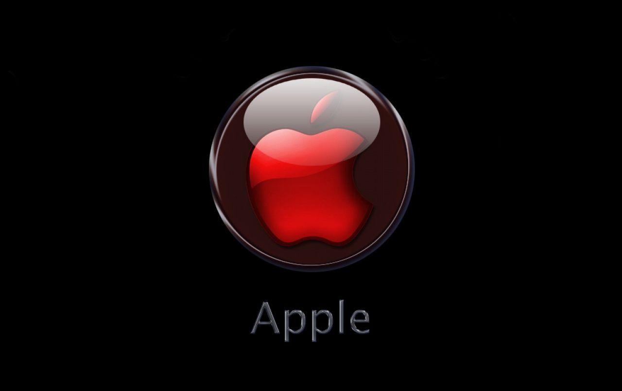 Red White Blue Apple Logo - Red Apple logo wallpaper. Red Apple logo