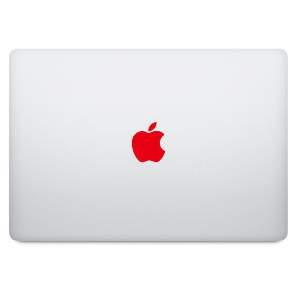 Red White Blue Apple Logo - Red Apple Logo MacBook Decal – iStickr MacBook Decal