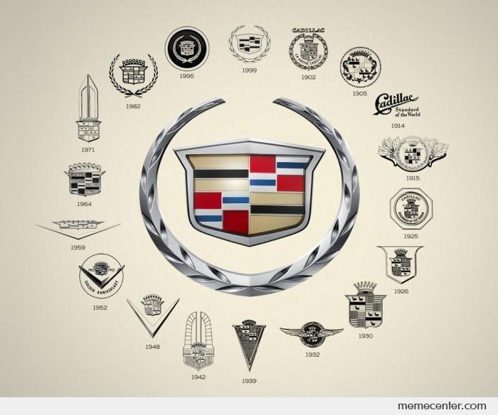 1930 Cadillac Logo - Cadillac Logo Throughout The Years by ben - Meme Center