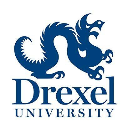 Drexel University Logo - Drexel University Logo OriginalStickers0265 Set Of Two