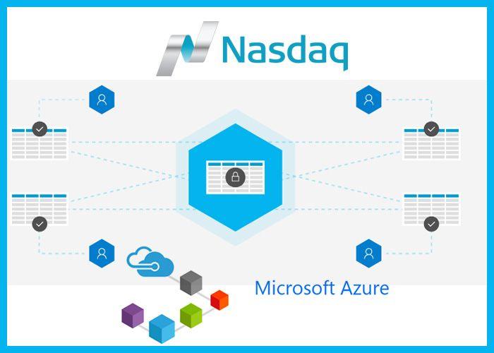 Azure Blockchain Logo - Nasdaq To Integrate Microsoft Azure Blockchain To Its Financial ...