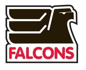 Brown Falcon Logo - Falcons Hockey Association
