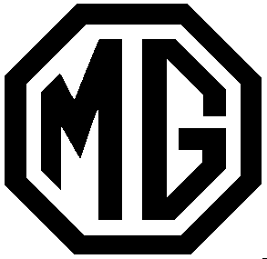 White Cars Logo - MG Logo Black White. MG's Around The World. Cars, Mg