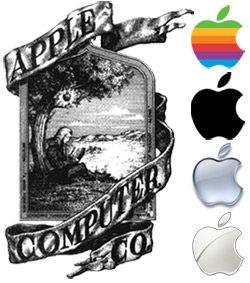 First Apple Logo - Apple's logo evolution