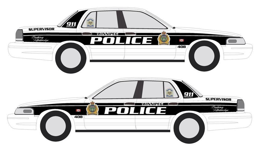 White Cars Logo - Winnipeg Police Cars to Sport a New Colour and Logo « Policing