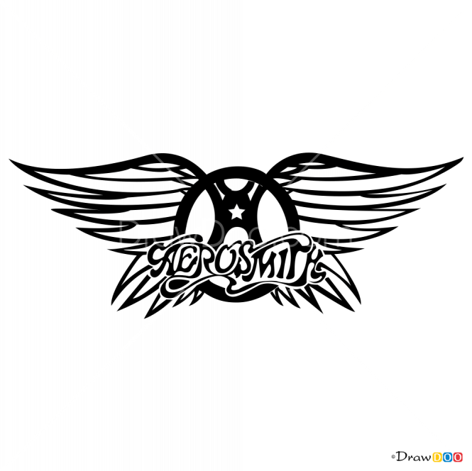 Aerosmith Band Logo - How to Draw Aerosmith, Bands Logos