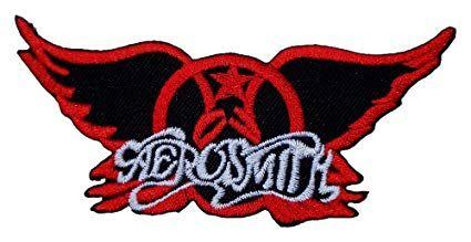 Aerosmith Band Logo - Amazon.com: Aerosmith Songs Band Logo t Shirts Ma16 Applique Iron on ...