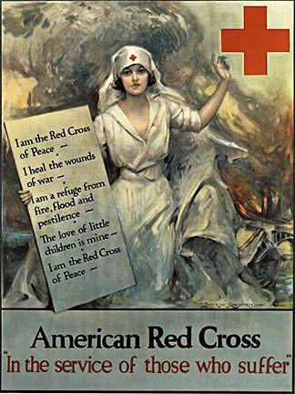 Vintage Red Cross Logo - Two Men and a Little Farm: VINTAGE POSTER SUNDAY, RED CROSS