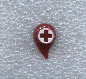 Vintage Red Cross Logo - VINTAGE RED CROSS BLOOD DROP DONOR PIN | eBay
