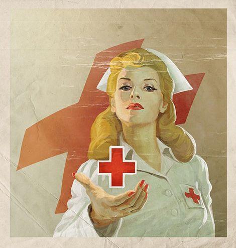 Vintage Red Cross Logo - Vintage Red Cross | iainclaridge.net