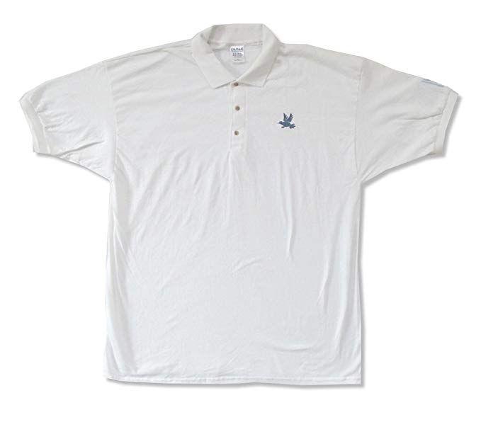 Clothing Bird Logo - Amazon.com: Incubus Embroidered Bird Logo Adult White Polo Golf ...