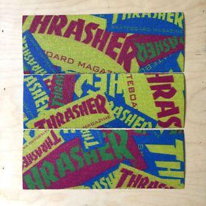 Cool Neon Thrasher Logo - Thrasher magazine skateboard griptape logo skateboarding strip neon
