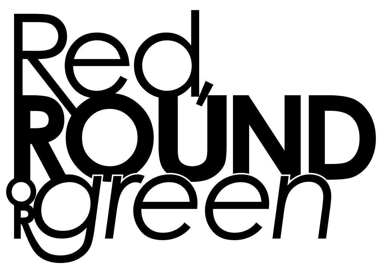 Red and Green Round Logo - Red, Round, or Green