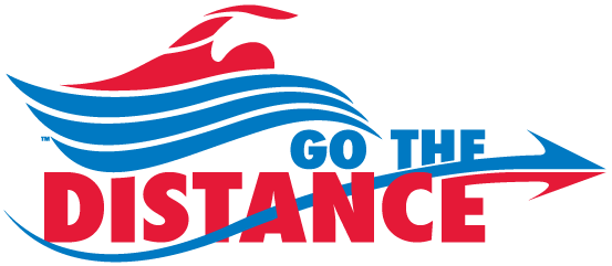 The Distance Logo - Go The Distance. U.S. Masters Swimming