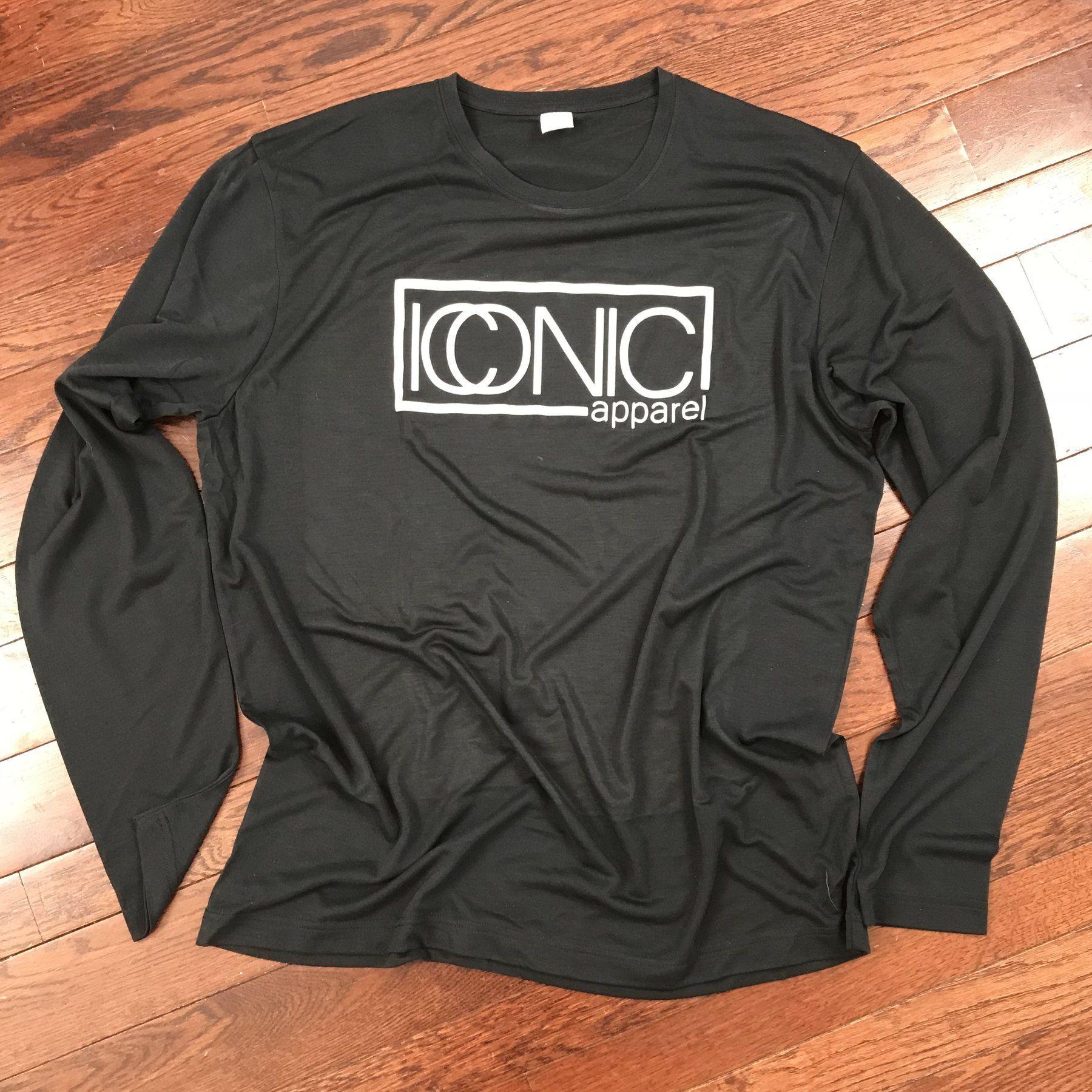 Iconic Clothing Logo - Iconic Perfect Long Sleeve Box Logo