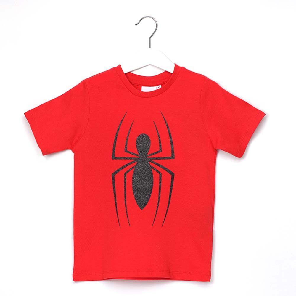 Iconic Clothing Logo - Iconic - Boys Spiderman Logo Tee - Red - Baby Clothes (0-2) - Clothes