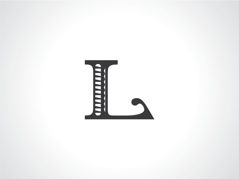Black Letter L Logo - Letter L Logo Template