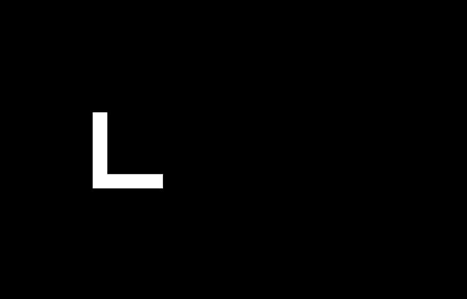 Black Letter L Logo - L'ÉCHOPPE, TOKYO