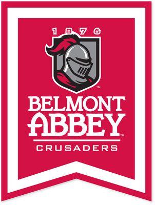 Belmont Abbey Crusaders Logo - Belmont Abbey College Bookstore - 18x24 Multi Color Vertical ...