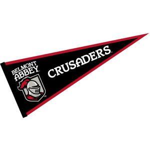 Belmont Abbey Crusaders Logo - Belmont Abbey College Crusaders 12 X 30 College Pennant