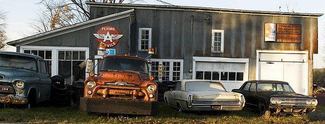 Old Mechanic Shop Logo - Old Mechanics Garage | Vintage Auto Repair | Garage, Mechanic garage ...