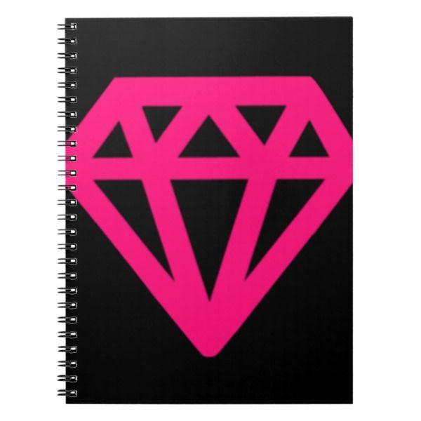 Pink Diamonds Logo - Pink Diamonds Notebook Custom office supplies #business #logo ...