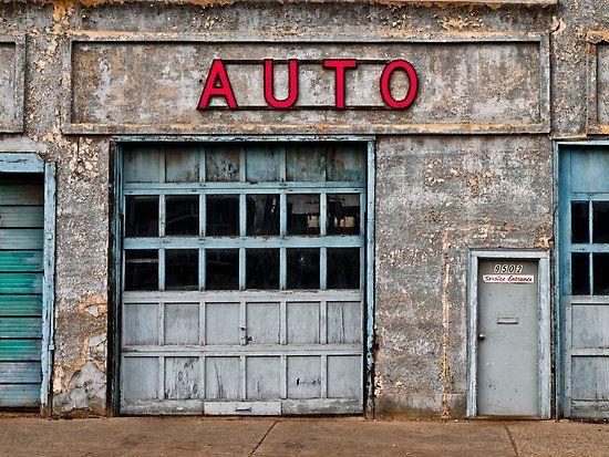 Old Mechanic Shop Logo - Would love to find an old Auto shop for sale... | CHOP SHOP ...