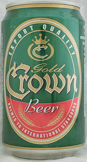 Crown Beer Logo - GOLD CROWN-Beer-330mL-Cambodia