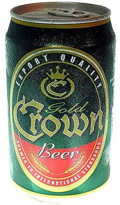 Crown Beer Logo - Gold Crown Beer