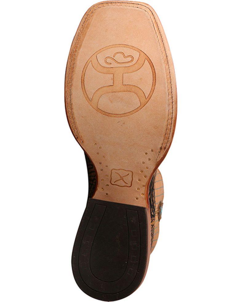 Twisted X Logo - Hooey by Twisted X Men's Brown Logo Cowboy Boots Toe