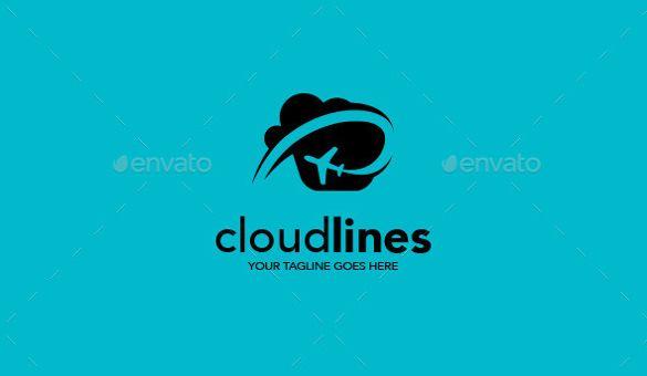 Airline with Fish Logo - Airline Logos, AI, Vector EPS. Free & Premium Templates