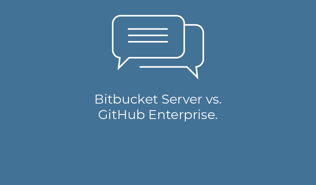 GitHub Enterprise Logo - Bitbucket Server vs. GitHub Enterprise