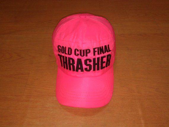 Cool Neon Thrasher Logo - Vintage Thrasher Cap Hat Thrasher Neon Cap Hat
