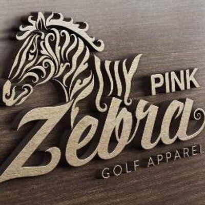 Zebra Golf Logo - Pink Zebra Golf