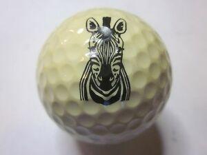Zebra Golf Logo - Cartoon logo Golf Ball ZEBRA