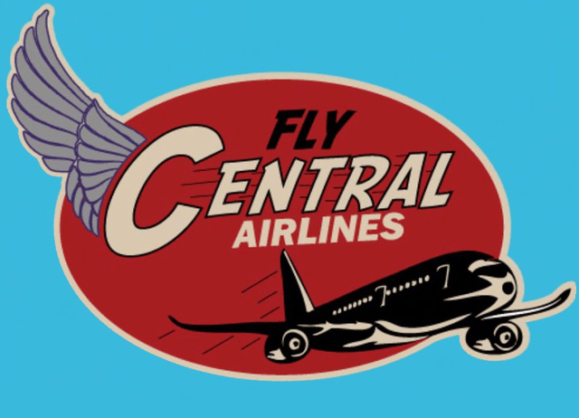 Airline with Fish Logo - Cenral Airlines Logo.png. Second Life Aviation