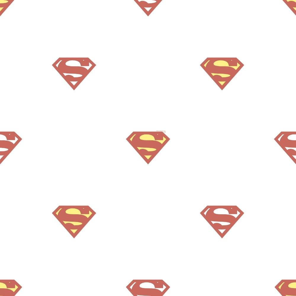 Red and White Superman Logo - Galerie Official Superman Logo Pattern Superhero DC Comics Childrens ...