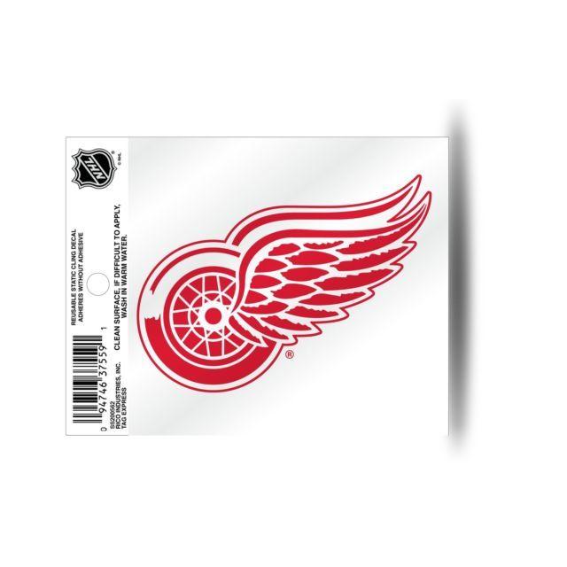 Small Red Wings Logo - Detroit Red Wings Small Static Decal by Rico Industries | eBay