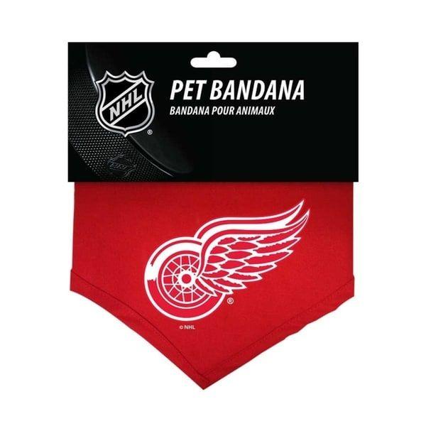 Small Red Wings Logo - Shop Hunter NHL Detroit Red Wings Sports Team Logo Cotton Dog ...